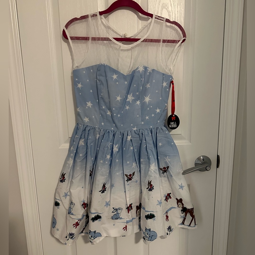 Christmas/Holiday dress from Hell Bunny. Never worn, still has tags.